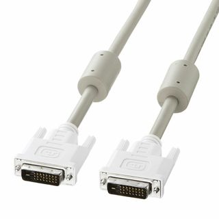 【在庫処分】サンワサプライ DVIケーブル(デュアルリンク) 5m KC-DVI(PC周辺機器)