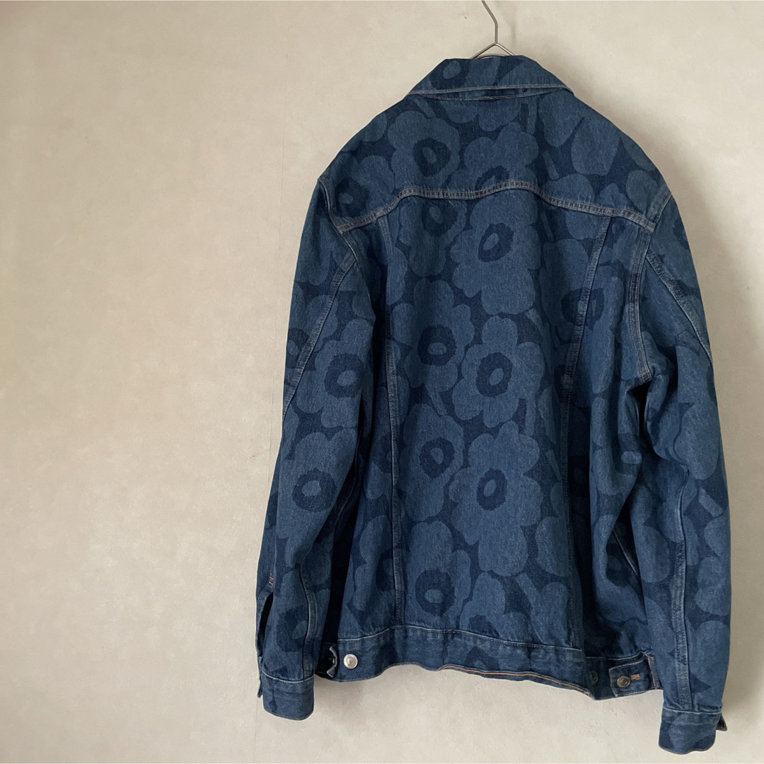 marimekko(マリメッコ)のmarimekkoデニムジャケット ウニッコ マリメッコ Gジャン ジーンズ レディースのジャケット/アウター(Gジャン/デニムジャケット)の商品写真