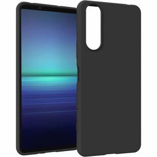 【色:ブラック_サイズ:Xperia5II】Xperia 5II ケース マット(その他)