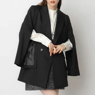 Apuweiser-riche エンブレムブローチ付きテーラージャケット Apuweiser-riche（アプワイザーリッシェ）の「エンブレム