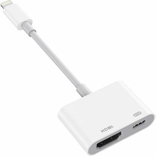 iPhone hdmi変換ケーブル HD画質 TV大画面 自動接続 ライトニング