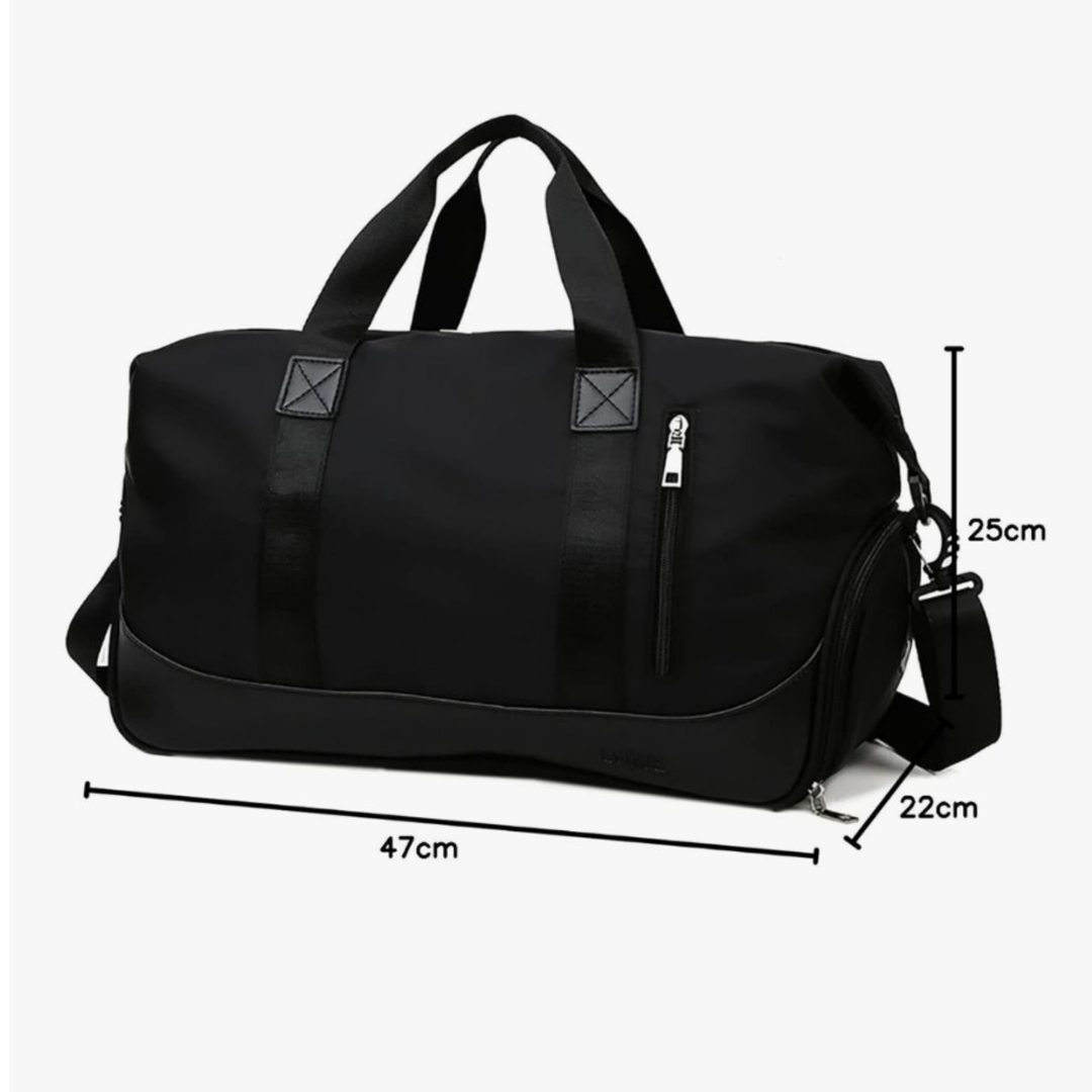 ✨人気商品✨キャリーオン ボストンバッグ シューズ収納 4way ブラック レディースのバッグ(ボストンバッグ)の商品写真