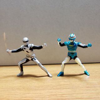 バンダイ(BANDAI)のキャラエッグ 宇宙刑事シリーズ「宇宙刑事ギャバン(レーザーブレード)」＋おまけ(特撮)