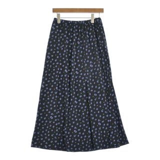 green label relaxing ロング・マキシ丈スカート M 黒 【古着】【中古】【送料無料】