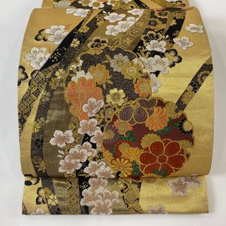 袋帯 美品 秀品 六通 正絹 【中古】(帯)