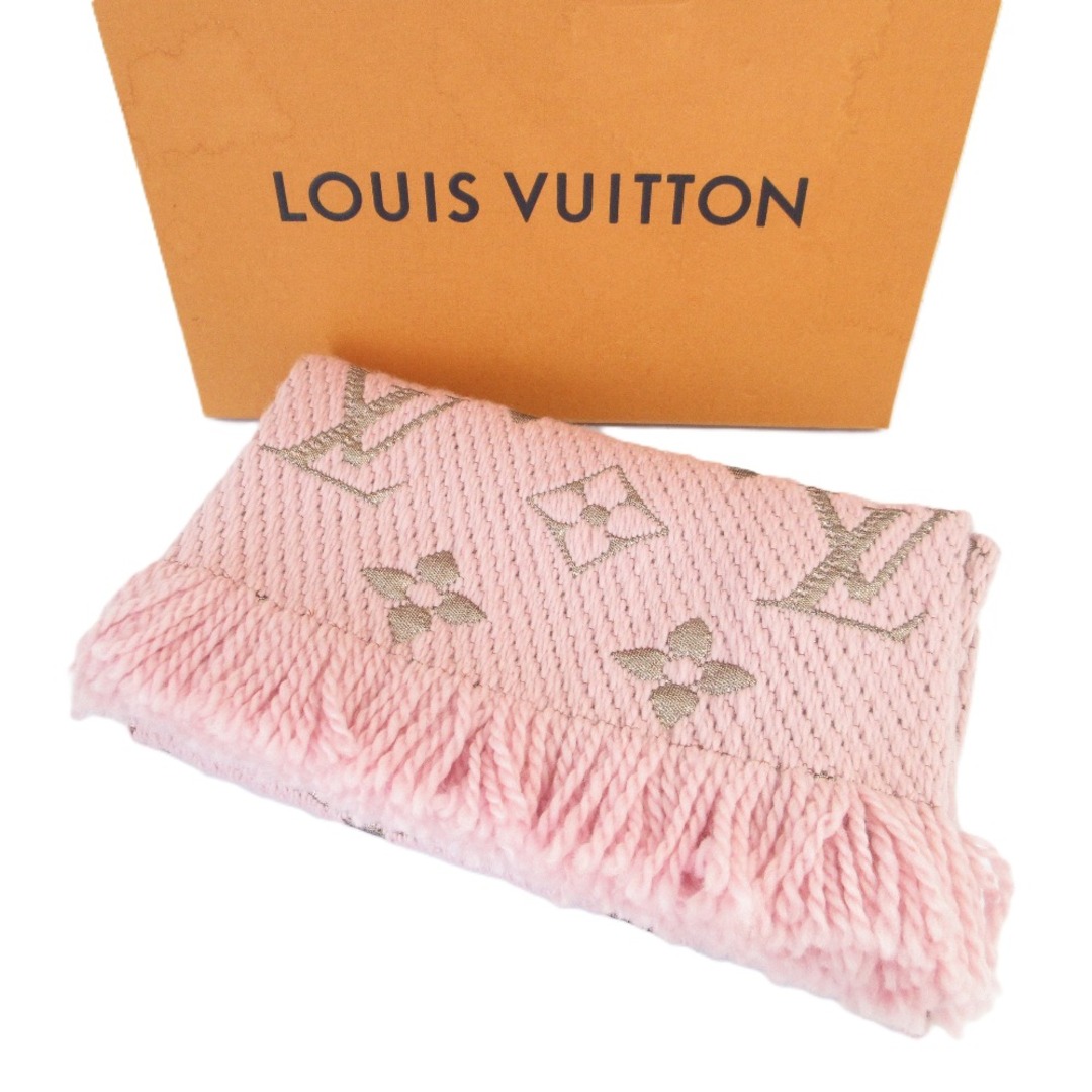 Louis Vuitton ピンク ストール フリンジ付き LOUIS VUITTON - 良品 LOUIS VUITTON ルイヴィトン エシャルプ