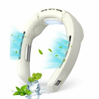 【特価商品】【冷却プレート&2025年夏新型】JUUE ネッククーラー 首掛け扇