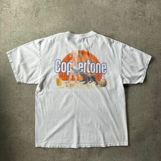ヴィンテージ(VINTAGE)の90s00s Coppertone コパトーン 企業tシャツ ホワイト XL(Tシャツ/カットソー(半袖/袖なし))