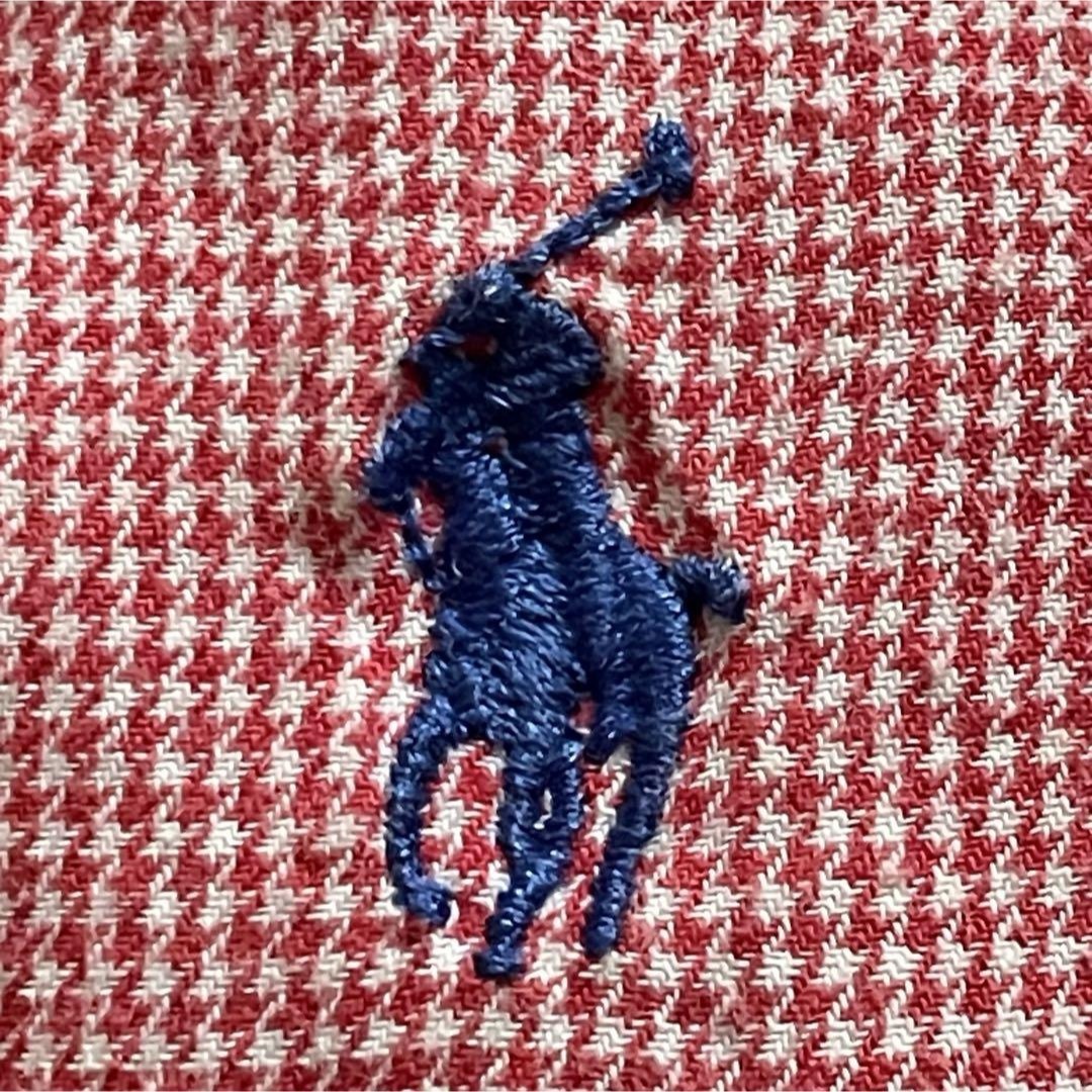 Ralph Lauren(ラルフローレン)のRalph Lauren コットンシャツ BLAKE 90s 千鳥柄 L レディースのトップス(シャツ/ブラウス(長袖/七分))の商品写真