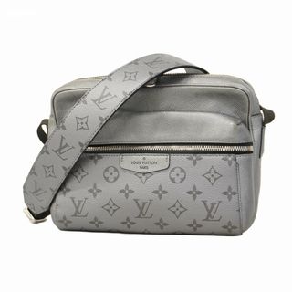 ルイヴィトン(LOUIS VUITTON)の★SALE【5gb1286-h】ルイヴィトン ショルダーバッグ タイガラマ アウトドアメッセンジャー M30830 シルバー【中古】メンズ(ショルダーバッグ)