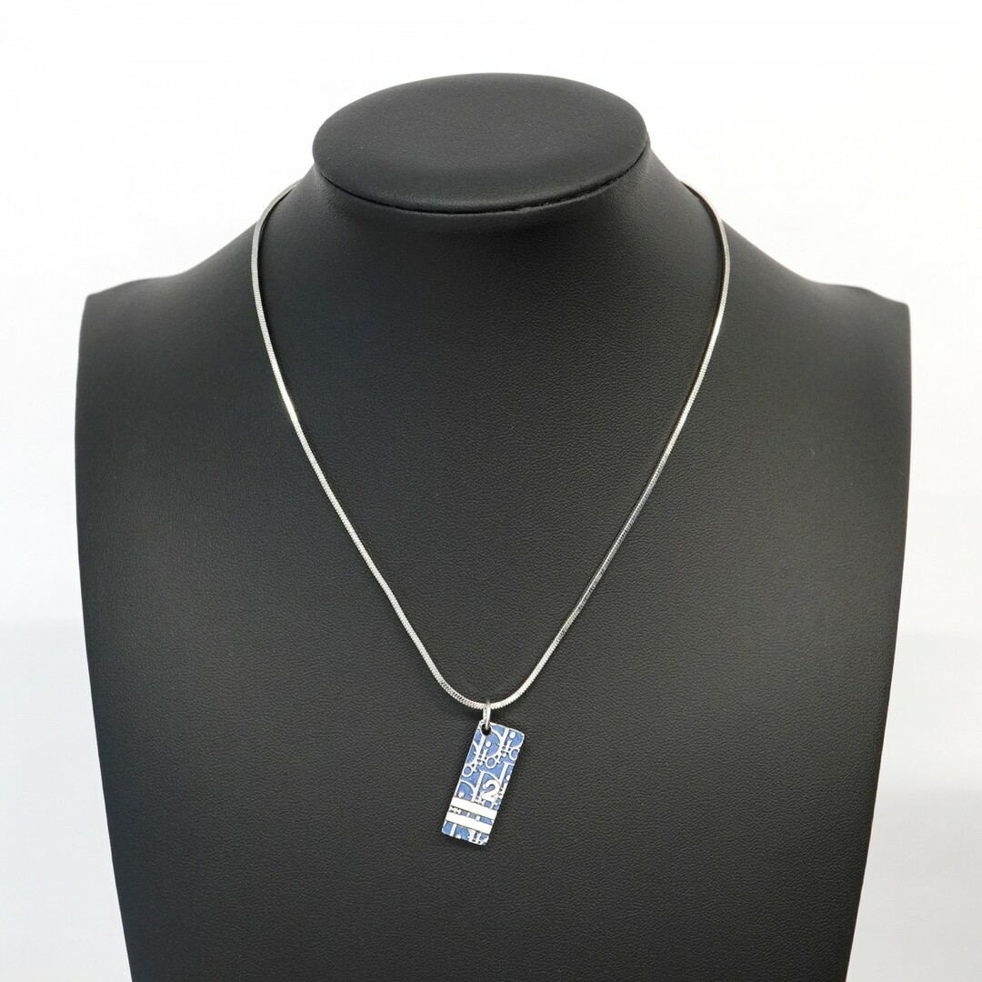 正規品　Christian Dior トロッター ネックレス シルバー メタル Christian Dior - 【5jfb0763】クリスチャンディオール