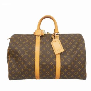 ルイヴィトン(LOUIS VUITTON)の★SALE【5gb1187-h】ルイヴィトン ボストンバッグ モノグラム キーポル45 M41428 ブラウン【中古】メンズ レディース ユニセックス(ボストンバッグ)