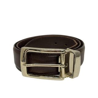 バーバリーブラックレーベル(BURBERRY BLACK LABEL)のBurberry Black Label(バーバリーブラックレーベル) ベルト - ダークブラウン レザー(ベルト)