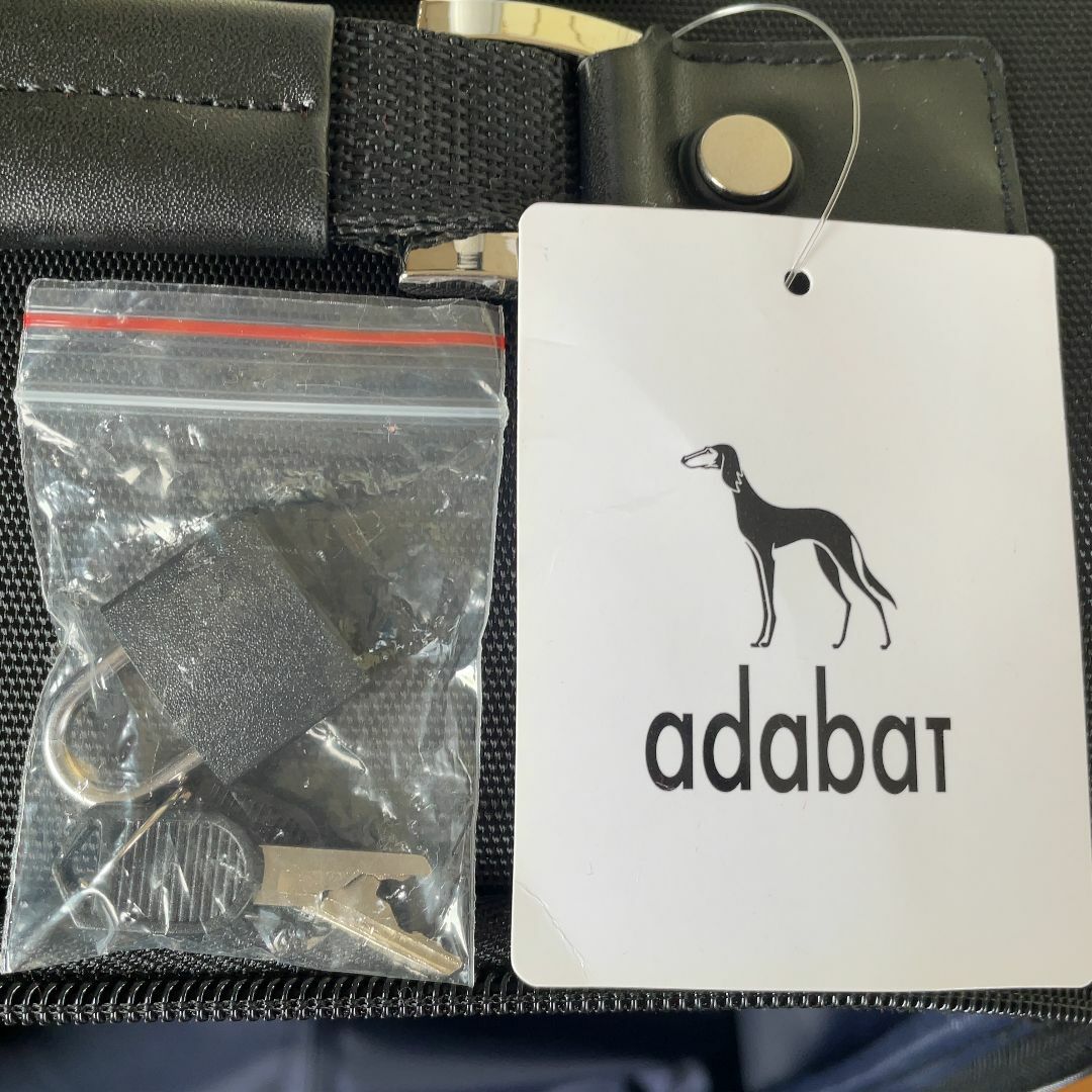 adabat(アダバット)のアダバット キャリーケース ブラック 機内持ち込みサイズ 手荷物 スーツケース メンズのバッグ(トラベルバッグ/スーツケース)の商品写真