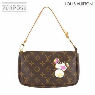 ルイヴィトン(LOUIS VUITTON)のルイ ヴィトン LOUIS VUITTON モノグラム パンダ ポシェット アクセソワール ハンド バッグ 村上隆 M51981 Pochette Accessoires 90280843(ハンドバッグ)