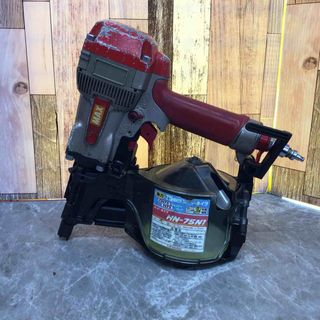 【中古品 現状品】★マックス MAX 高圧エア釘打ち機 HN-75N1 本体のみ 深さ調整難あり【八潮店】(工具)