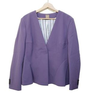 ヒューゴボス(HUGO BOSS)のHUGOBOSS(ヒューゴボス) ジャケット サイズUS 10 レディース美品  - パープル 長袖/春/秋(その他)