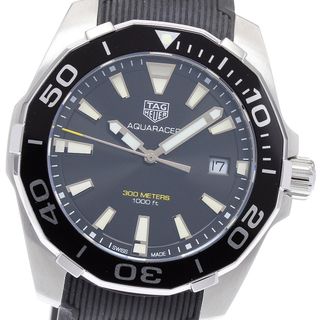 タグホイヤー(TAG Heuer)のタグホイヤー TAG HEUER WAY111A/FT6151 アクアレーサー デイト クォーツ メンズ 良品 箱・保証書付き_897990(腕時計(アナログ))