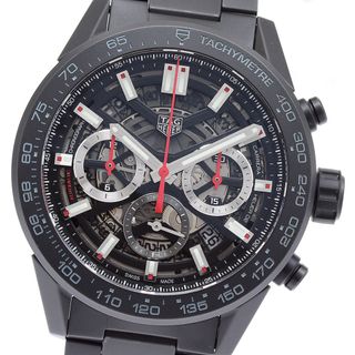 タグホイヤー(TAG Heuer)のタグホイヤー TAG HEUER CBG2A90 カレラ キャリバー ホイヤー02クロノグラフ 自動巻き メンズ 美品 箱・保証書付き_898094(腕時計(アナログ))