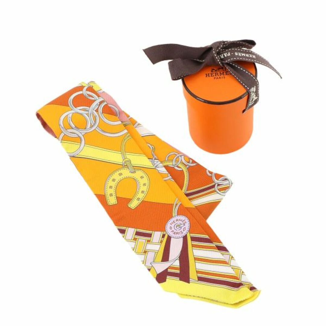 HERMES - 新品同様 エルメス HERMES ツイリー スカーフ シルク