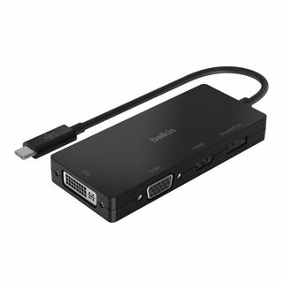 【人気商品】Belkin USB-C to HDMI + VGA +DVI + (PC周辺機器)