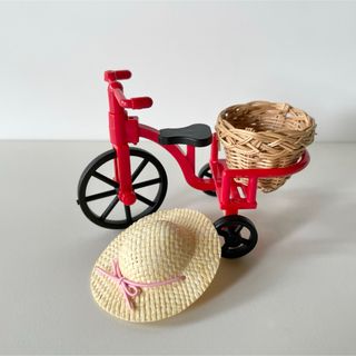 シルバニア　初期　るんるん自転車セット　サイクリング(キャラクターグッズ)