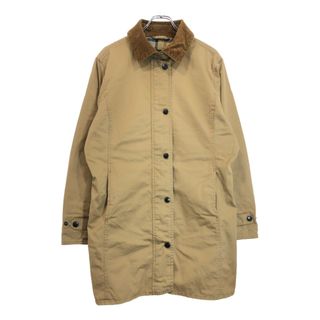 バーブァー(Barbour)のBarbour バブアー LIGHTWEIGHT NEWMARKET ハーフコート ブラウン(レディース 16)中古 古着 U7011(ロングコート)
