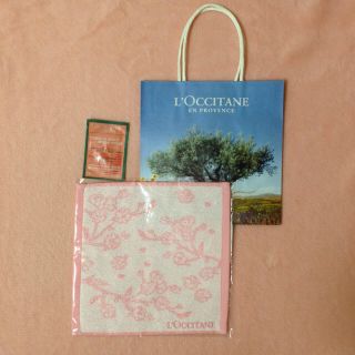 ロクシタン(L'OCCITANE)のロクシタン♡ハンカチノベルティセット(ハンカチ)