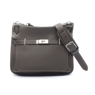 エルメス(HERMES)のエルメス HERMES ジプシエール34 ヴェルソ ショルダーバッグ バッグ レザー トリヨンクレマンス トリヨンクレマンス レディース グレー系 エトゥープ 【中古】(ショルダーバッグ)
