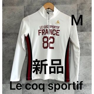 ルコックスポルティフゴルフ(le coq sportif golf)のルコックスポルティフ ゴルフコレクション Mサイズ ハーフジップ GOLF　長袖(ウエア)