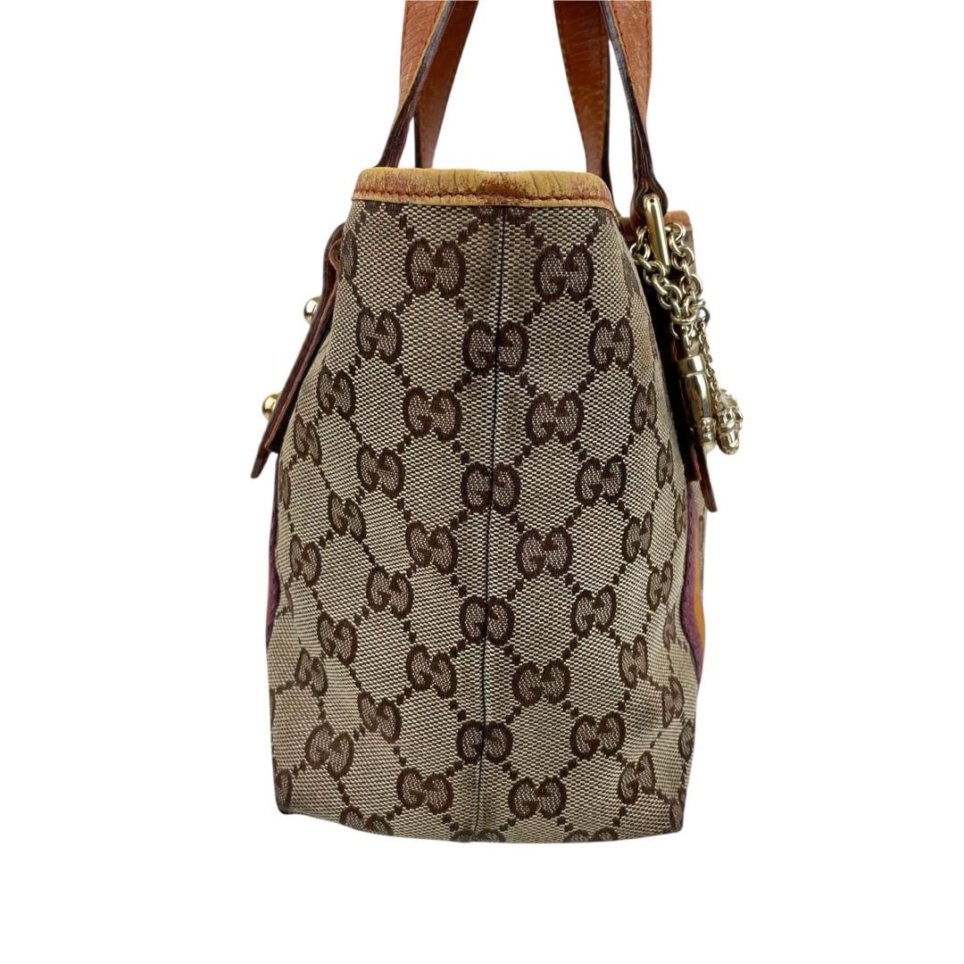 GUCCI(グッチ)の✨良品　GUCCI グッチ　ハンドバッグ　シェリーライン　GG柄　139261 レディースのバッグ(ハンドバッグ)の商品写真