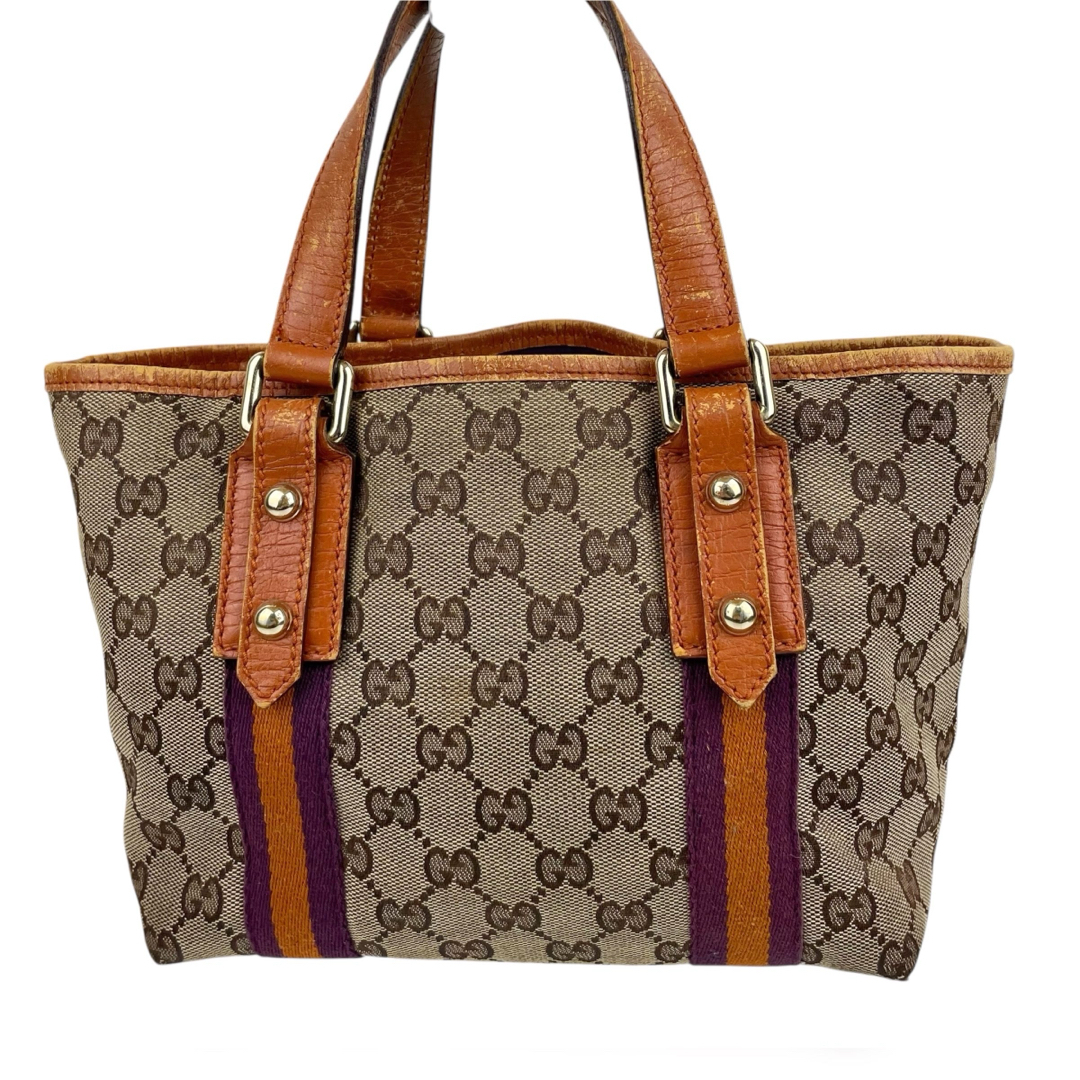 GUCCI(グッチ)の✨良品　GUCCI グッチ　ハンドバッグ　シェリーライン　GG柄　139261 レディースのバッグ(ハンドバッグ)の商品写真