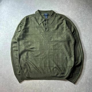 ドッカーズ DOCKERS 古着 ニット ヘンリーネック(ニット/セーター)