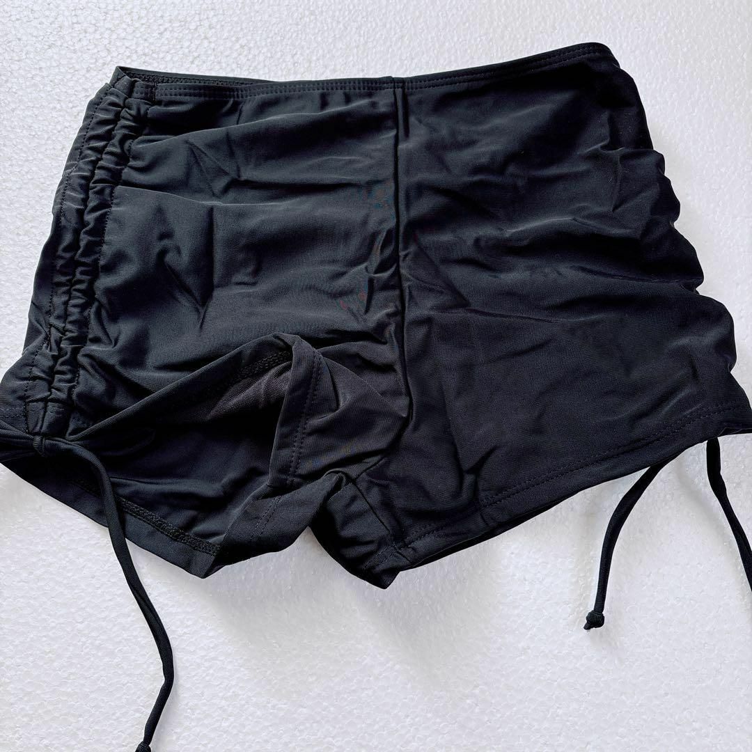 水着　ハイウエスト　レディース　黒　ブラック　S レディースの水着/浴衣(水着)の商品写真
