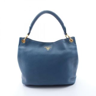 プラダ(PRADA)のプラダ PRADA ショルダーバッグ バッグ レザー レディース ブルー系 BR4712 【中古】(ショルダーバッグ)
