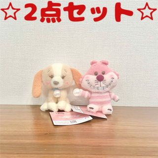 ディズニー(Disney)の新品未使用 ディズニー ミルキーボア パールマスコット 2点セット 即日発送(ぬいぐるみ)