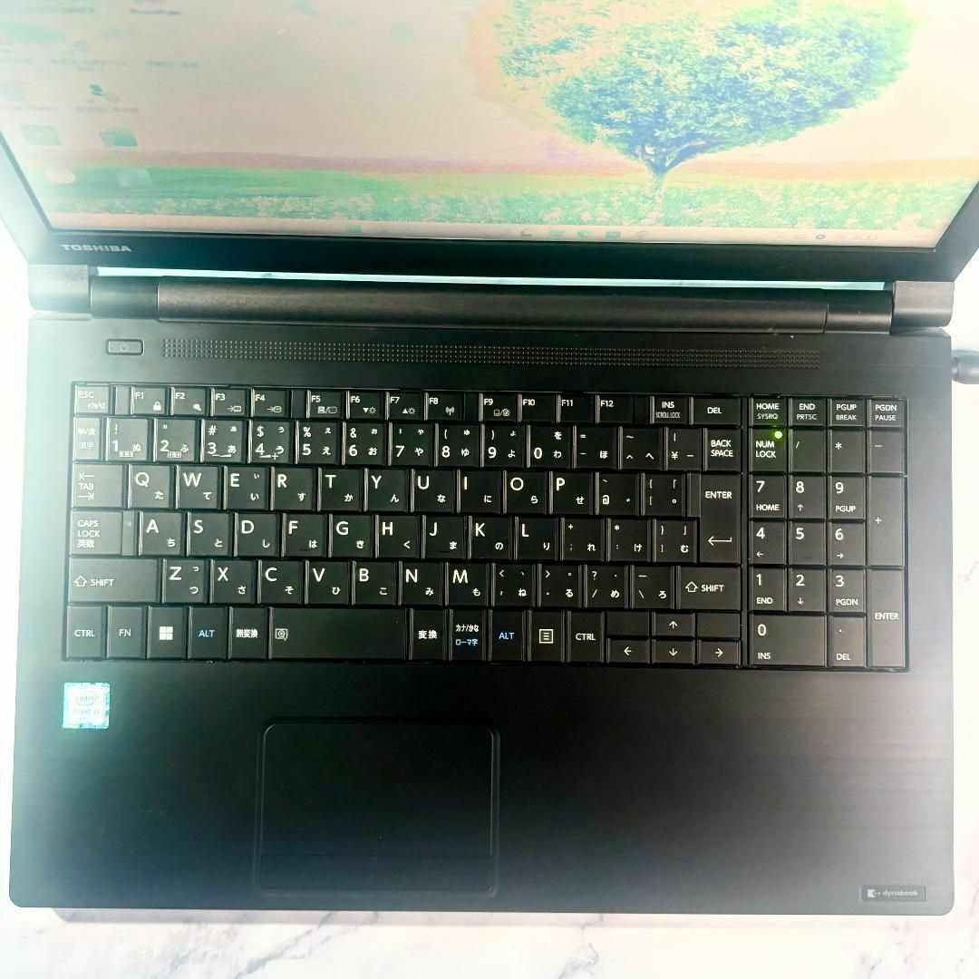 dynabook(ダイナブック)のオフィス付でコスパ良！メモリ8GB・SSD・カメラ・Win11・ノートパソコン スマホ/家電/カメラのPC/タブレット(ノートPC)の商品写真