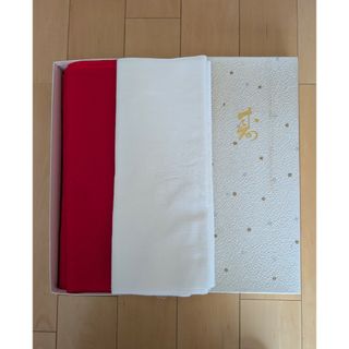 紅白 赤白 布 生地 綿100％ 裁縫 ハンドメイド(生地/糸)