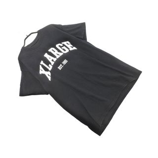 エクストララージ(XLARGE)のXLARGE エクストララージ ロゴプリント Tシャツ sizeM/黒 ■◆ メンズ(Tシャツ/カットソー(半袖/袖なし))