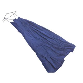 フリークスストア(FREAK'S STORE)のFREAK'S STORE フリークスストア ロング キャミソール ワンピース sizeF/紺 ■◆ レディース(ロングワンピース/マキシワンピース)
