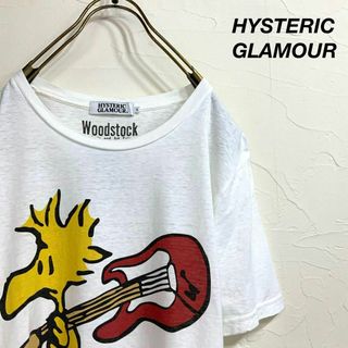 HYSTERIC GLAMOUR wood stock エレキウッドストック(Tシャツ/カットソー(半袖/袖なし))