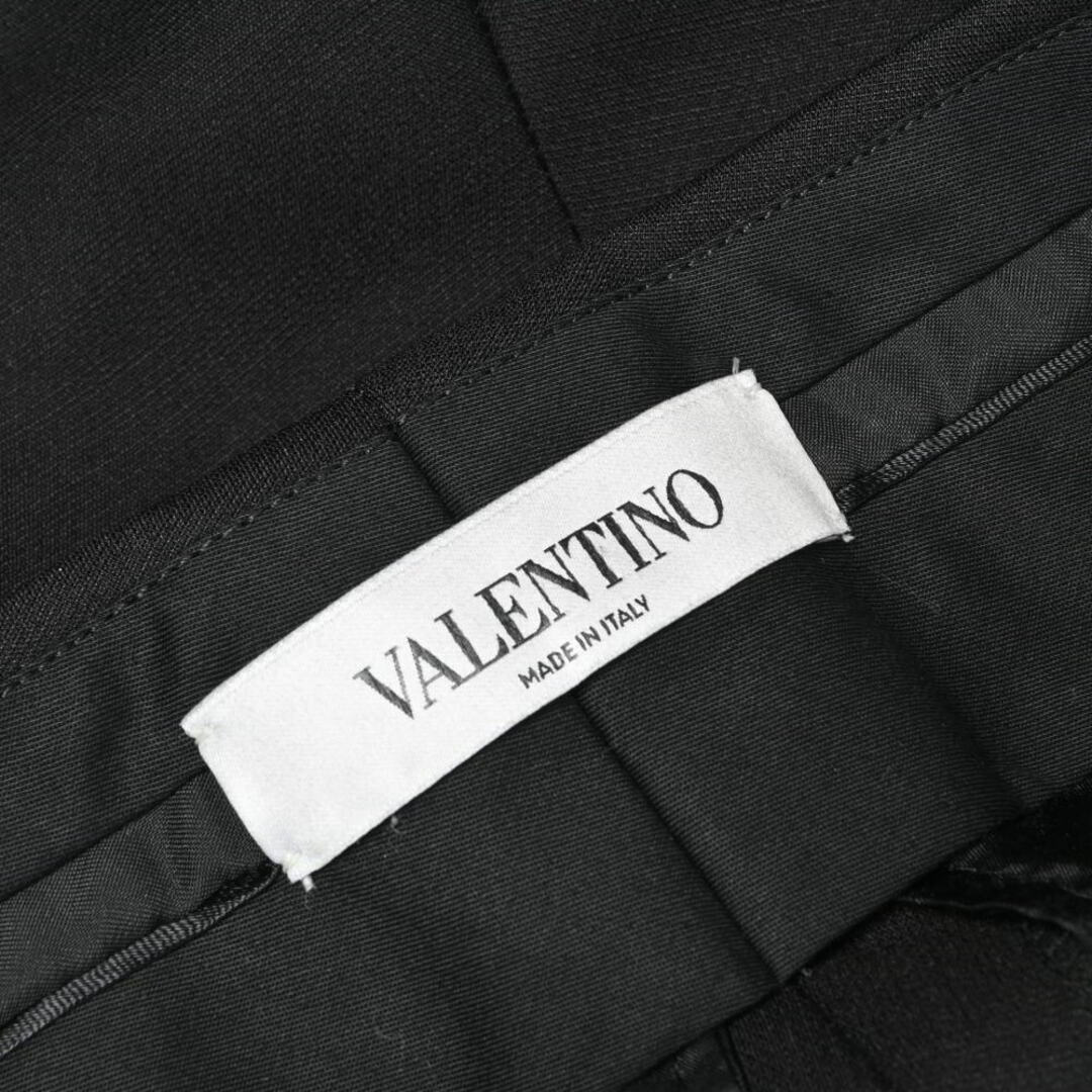 新品未使用　VALENTINO ウールワイドスラックス VALENTINO - VALENTINO ウール シルク ワイド スラックス パンツ