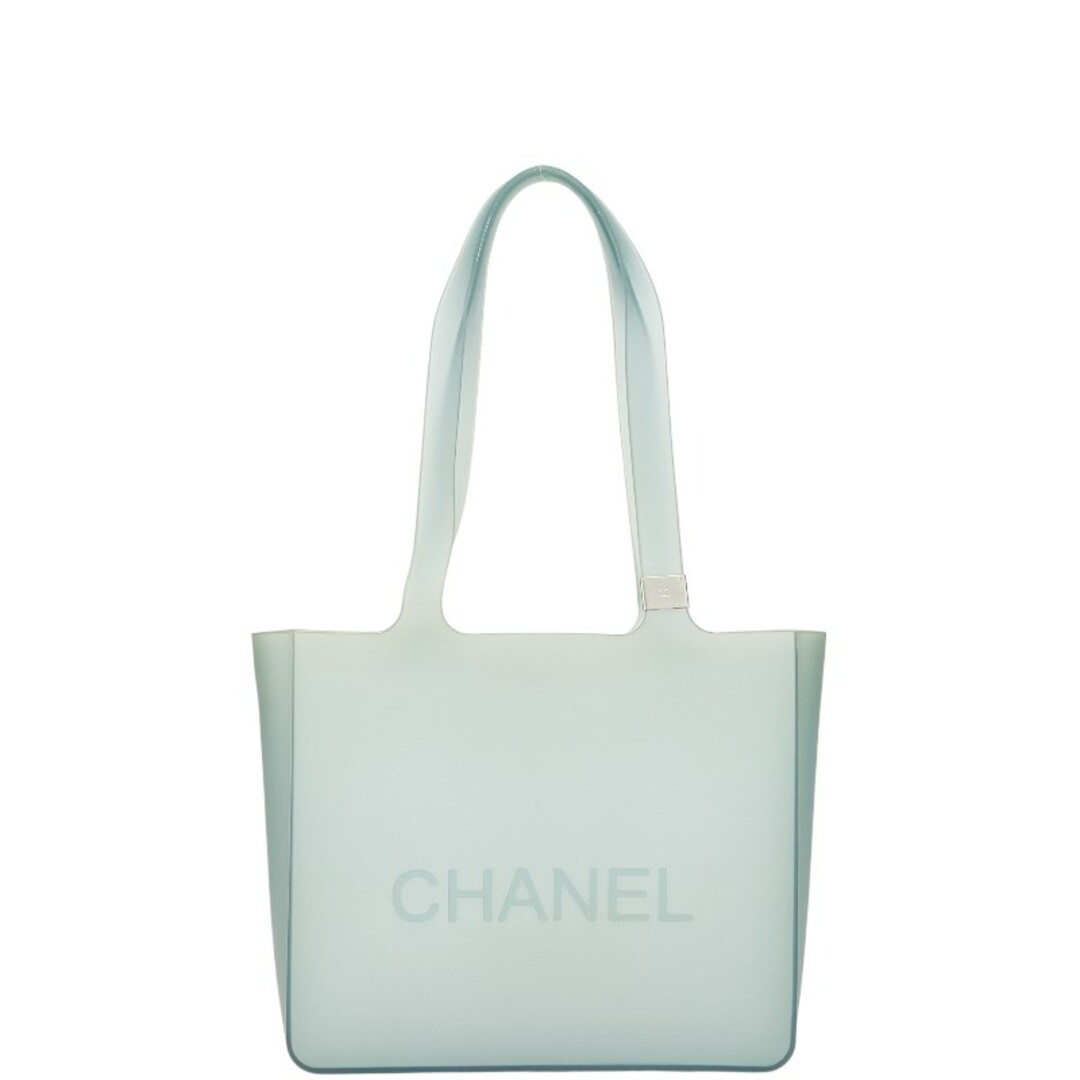 CHANEL - シャネル ロゴ ハンドバッグ トートバッグ ラバー