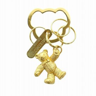 ミキモト MIKIMOTO チャーム キーホルダー キーリング クマ