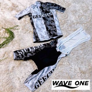 【1回使用】WAVE OEN ウェーブワン　サイクリングジャージ 上下セット　L(ウエア)