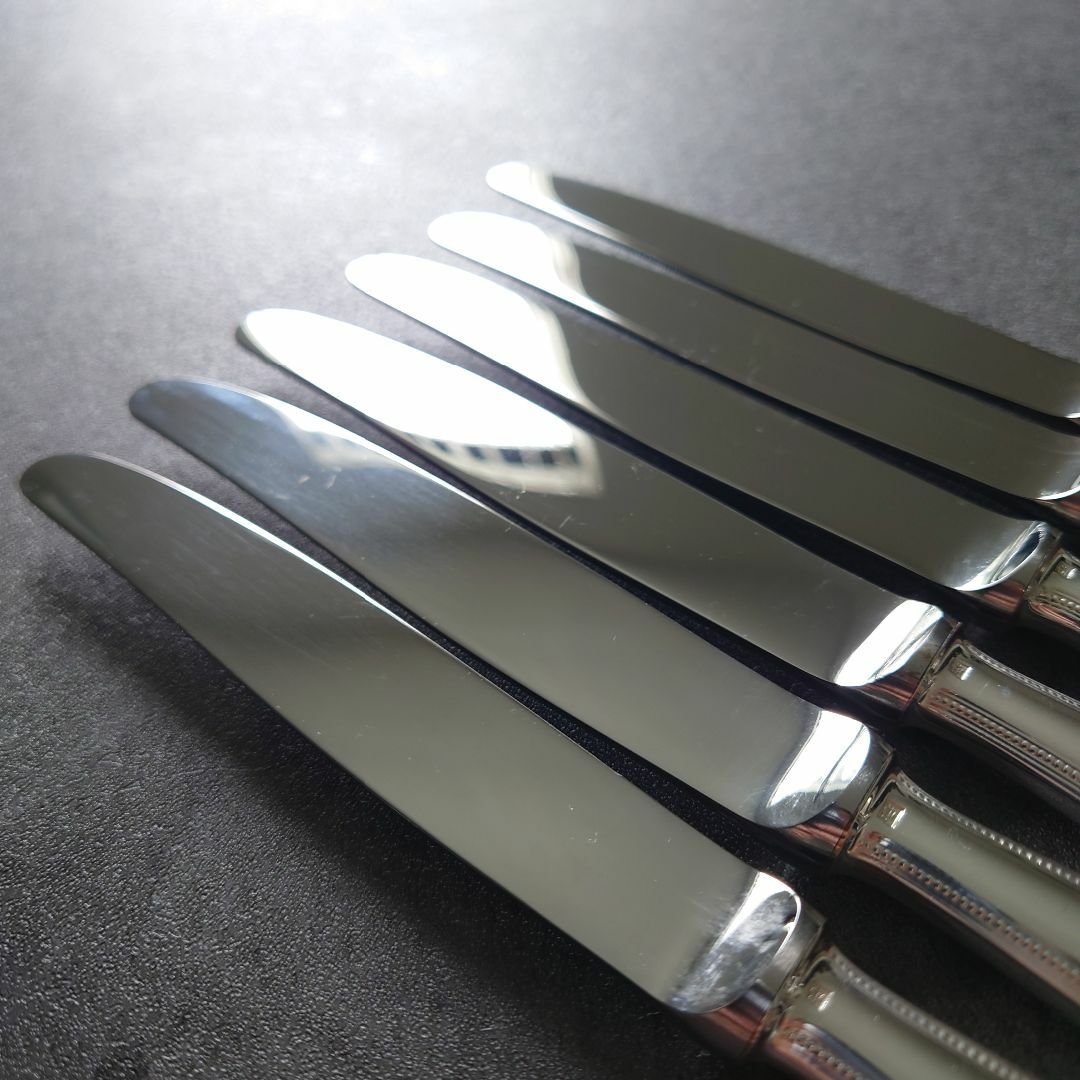 希少 クリストフル パール 未開封 デザートナイフ 6点 【公式通販】