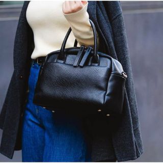 RODE SKO - ⭐️美品⭐️RODESKOロデスコ黒ミニボストンバック　　ショルダー付き