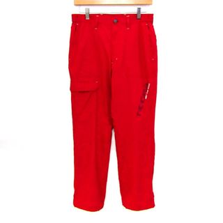 ティゴラ カーゴパンツ ボトムス ゴルフウエア メンズ Mサイズ レッド TIGORA(ワークパンツ/カーゴパンツ)