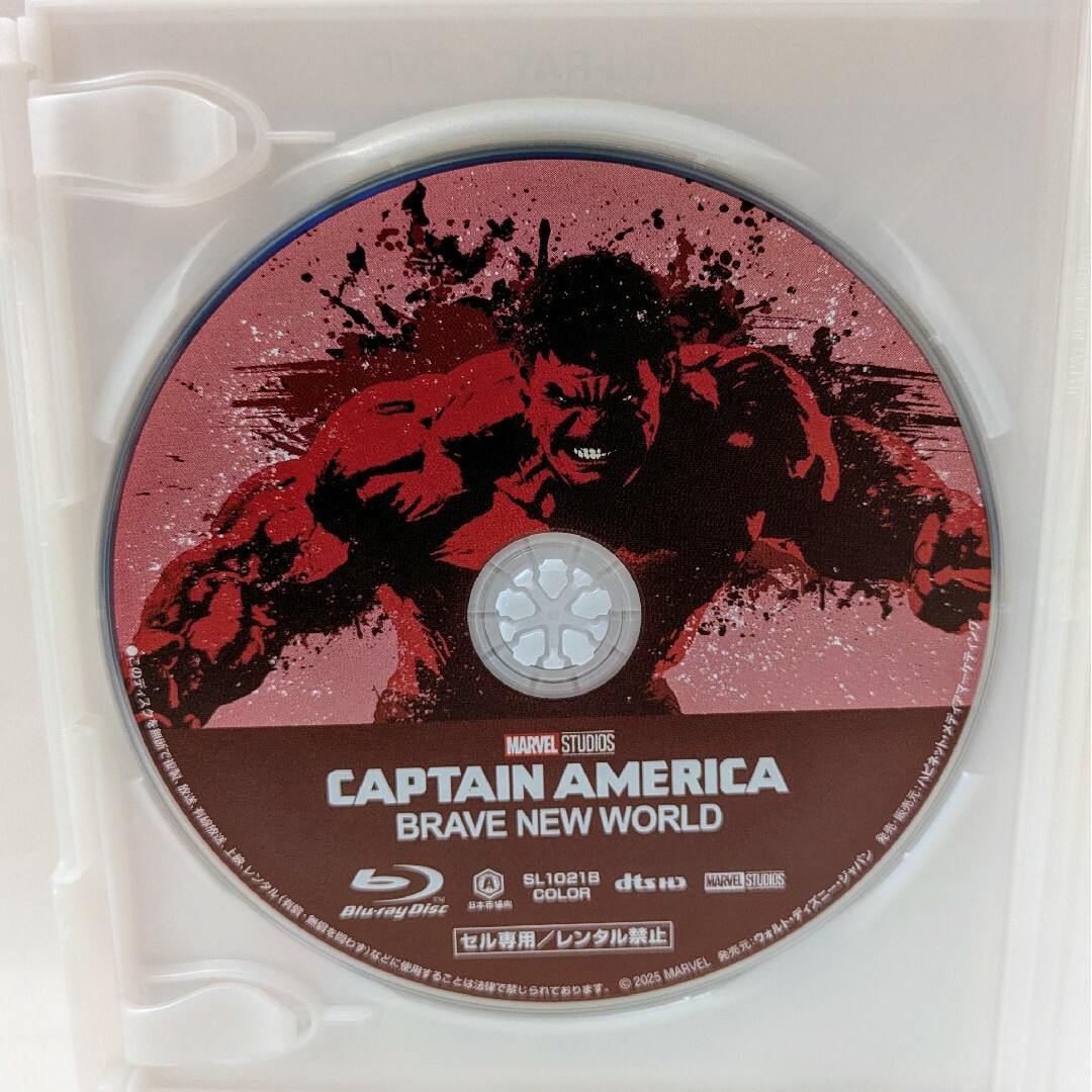 MARVEL(マーベル)の新品未再生　キャプテン・アメリカ：ブレイブ・ニュー・ワールド　　ブルーレイ　Bl エンタメ/ホビーのDVD/ブルーレイ(外国映画)の商品写真
