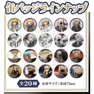 トウキョウリベンジャーズ(東京リベンジャーズ)の【新品】東京リベンジャーズ 　ハピネス缶バッジBOX　缶バッジ　20種セット(キャラクターグッズ)